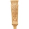 Ekena Millwork 6 1/4"W x 3"D x 22"H Large Acanthus Pilaster Corbel, Red Oak CORW06X03X22PARO - alternate 2